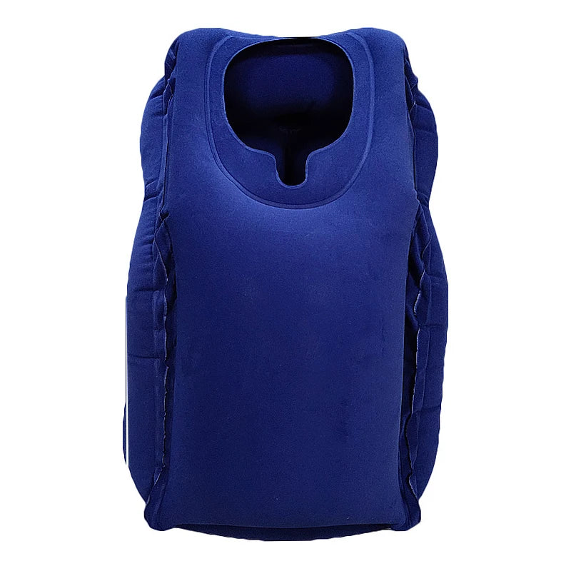 Inflatable Travel Pillow -Neck Support for Flights & Road Trips