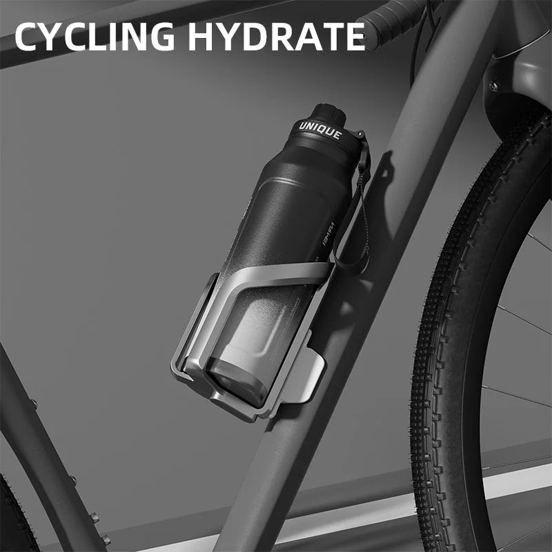 Insulated Water Bottle with Handle – Stainless Steel Vacuum Flask for Outdoor Sports
