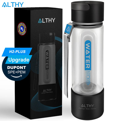 Hydrogen Water Generator Bottle | ALTHY DuPont PEM SPE 420ml – Yarra Essentials