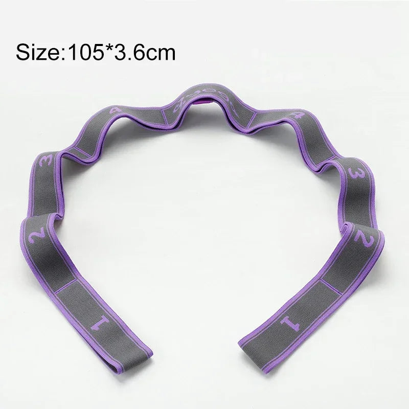 Yoga Stretching Band - Elastic Resistance Loop for Pilates