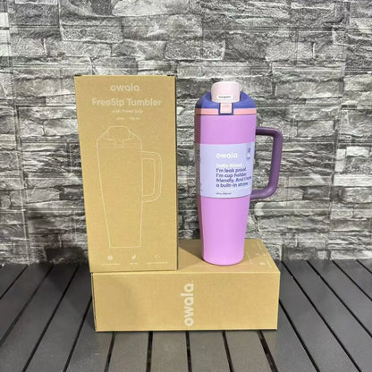 Owala 40oz Insulated Water Bottle - Stainless Steel