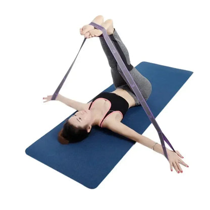 Yoga Stretching Band - Elastic Resistance Loop for Pilates