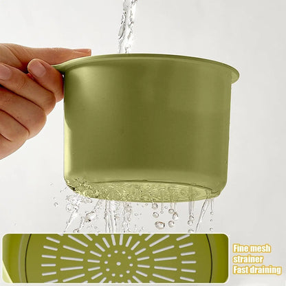 Kitchen Sink Strainer Basket - Push Type