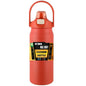 Stainless Steel Insulated Water Bottle with Straw – Vacuum Flask for Hot & Cold Drinks