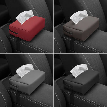 Car Tissue Box Holder – Premium Car Organiser & Seat Back Storage