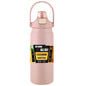 Stainless Steel Insulated Water Bottle with Straw – Vacuum Flask for Hot & Cold Drinks