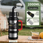 Large Stainless Steel Vacuum Thermos Flask – Double Walled Insulated Bottle for Hot & Cold Drinks