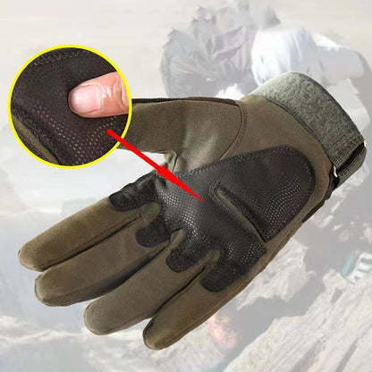 Tactical Sports Gloves - Full Finger Outdoor Riding & Military Training Gloves