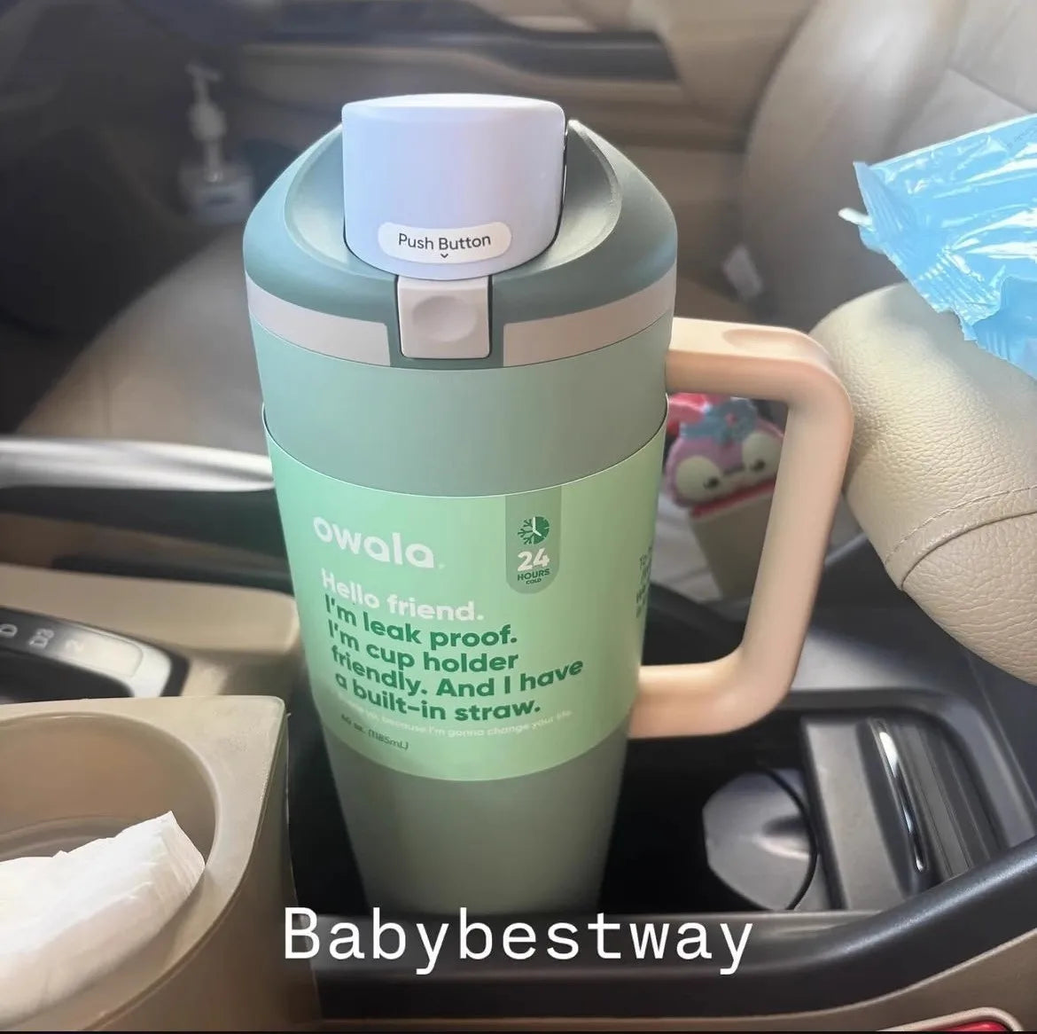 Owala 40oz Insulated Water Bottle - Stainless Steel