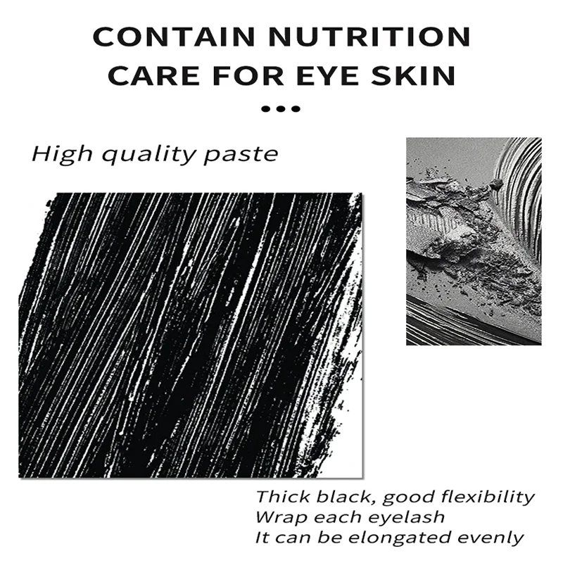 Waterproof Lengthening Mascara - Quick Dry Formula 10ml