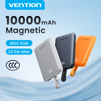 Magnetic Power Bank 10000mAh – 22.5W Wireless Fast Charger for iPhone
