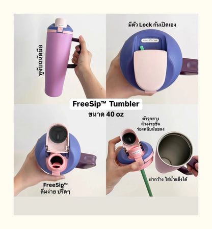 Owala 40oz Insulated Water Bottle - Stainless Steel