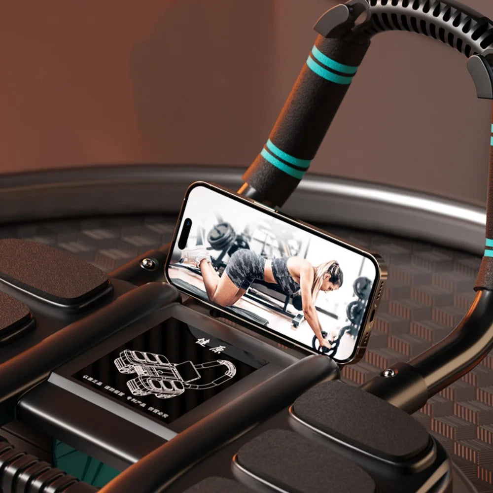 Ab Wheel Roller - Auto Rebound Anti-Slip Fitness Equipment