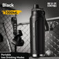 Insulated Water Bottle with Handle – Stainless Steel Vacuum Flask for Outdoor Sports