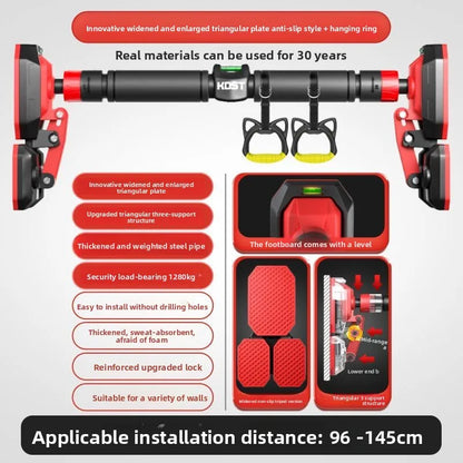Door Pull-Up Bar - No Drill Indoor Fitness Equipment