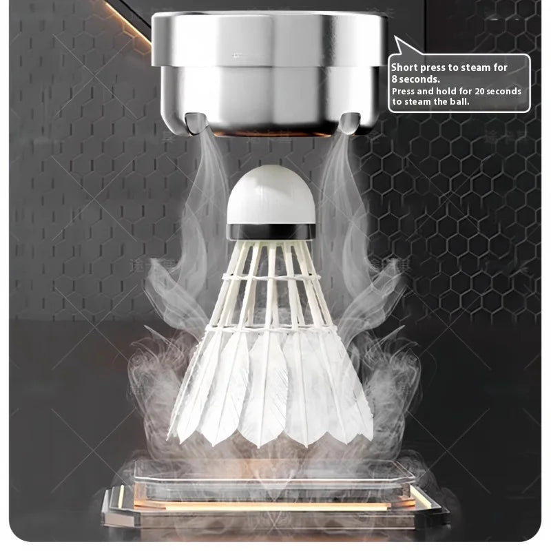 Badminton Shuttlecock Steam Humidifier Case – USB-C Portable Feather Care Box (JS-01)
