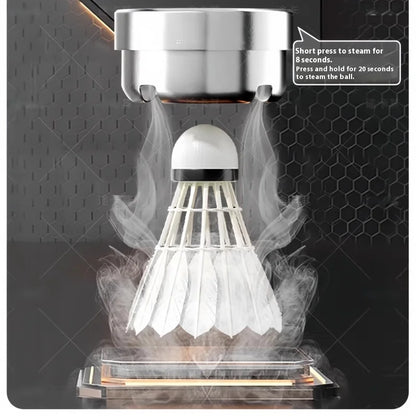 Badminton Shuttlecock Steam Humidifier Case – USB-C Portable Feather Care Box (JS-01)