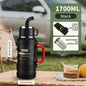 Large Stainless Steel Vacuum Thermos Flask – Double Walled Insulated Bottle for Hot & Cold Drinks