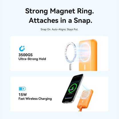 Magnetic Power Bank 10000mAh – 22.5W Wireless Fast Charger for iPhone