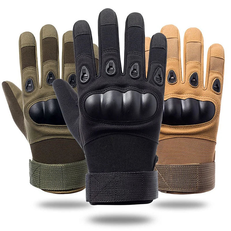 Tactical Sports Gloves - Full Finger Outdoor Riding & Military Training Gloves