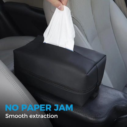 Car Tissue Box Holder – Premium Car Organiser & Seat Back Storage