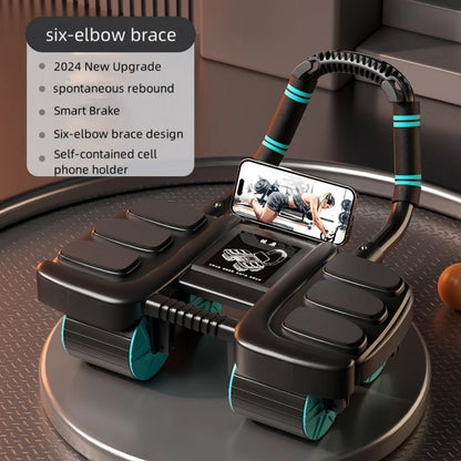 Ab Wheel Roller - Auto Rebound Anti-Slip Fitness Equipment