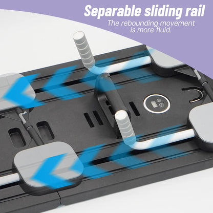 8-in-1 Pilates Slide Board - Multifunctional Ab Workout Bench