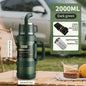 Large Stainless Steel Vacuum Thermos Flask – Double Walled Insulated Bottle for Hot & Cold Drinks