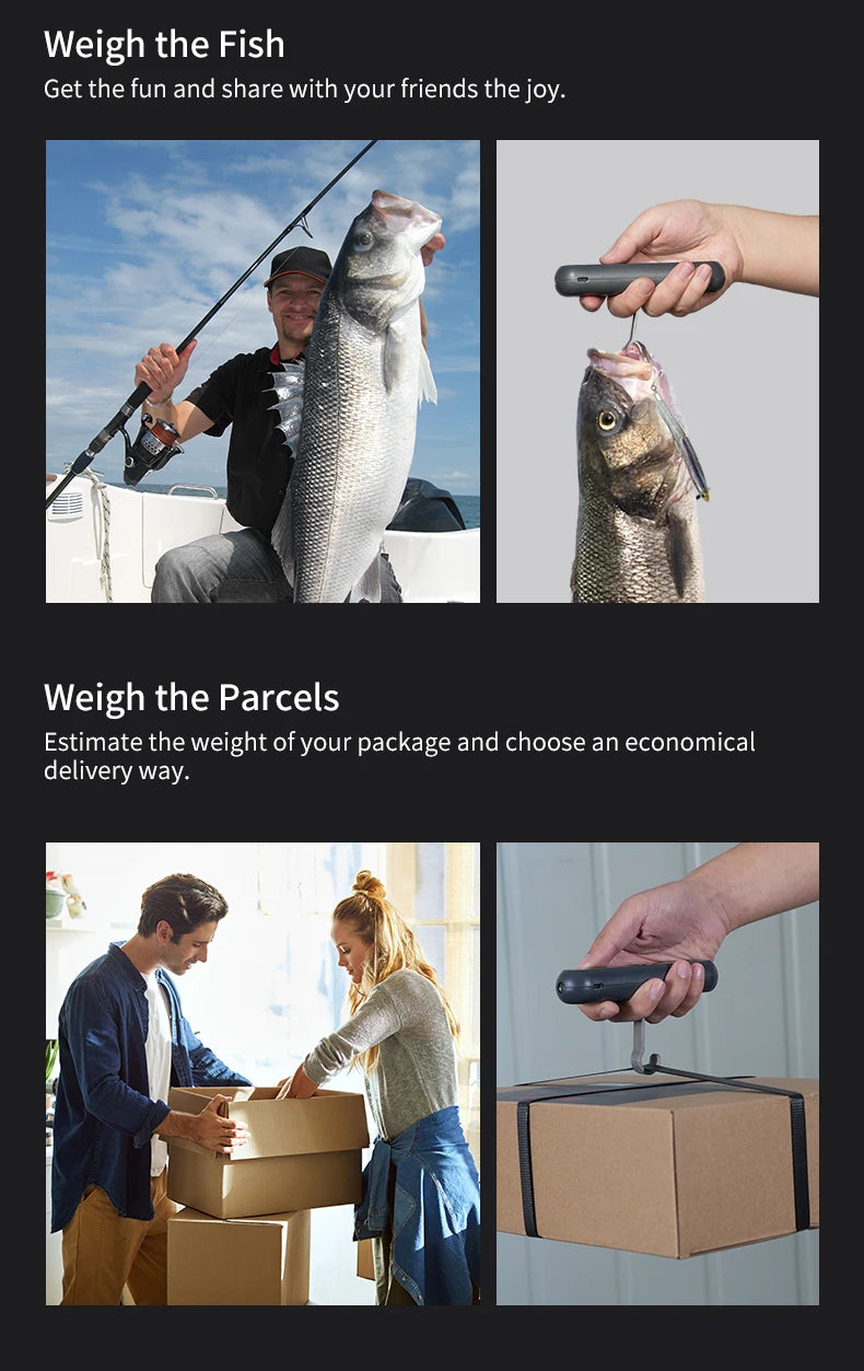 Digital Luggage Scale - Portable Handheld Travel Scale