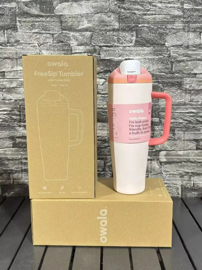 Owala 40oz Insulated Water Bottle - Stainless Steel