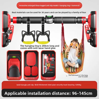 Door Pull-Up Bar - No Drill Indoor Fitness Equipment