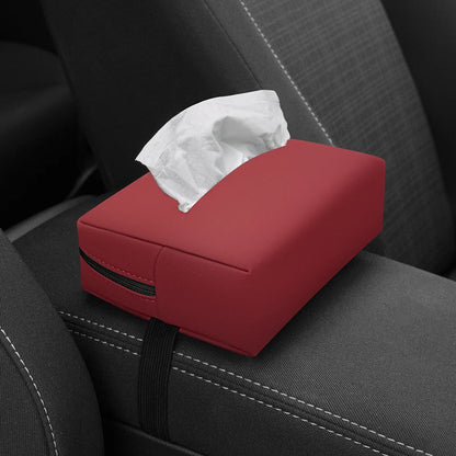 Car Tissue Box Holder – Premium Car Organiser & Seat Back Storage