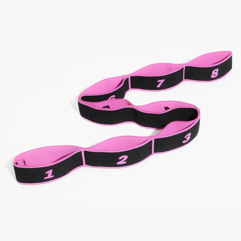Yoga Stretching Band - Elastic Resistance Loop for Pilates