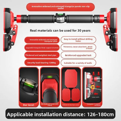 Door Pull-Up Bar - No Drill Indoor Fitness Equipment