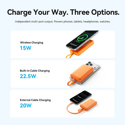 Magnetic Power Bank 10000mAh – 22.5W Wireless Fast Charger for iPhone