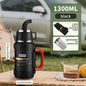 Large Stainless Steel Vacuum Thermos Flask – Double Walled Insulated Bottle for Hot & Cold Drinks
