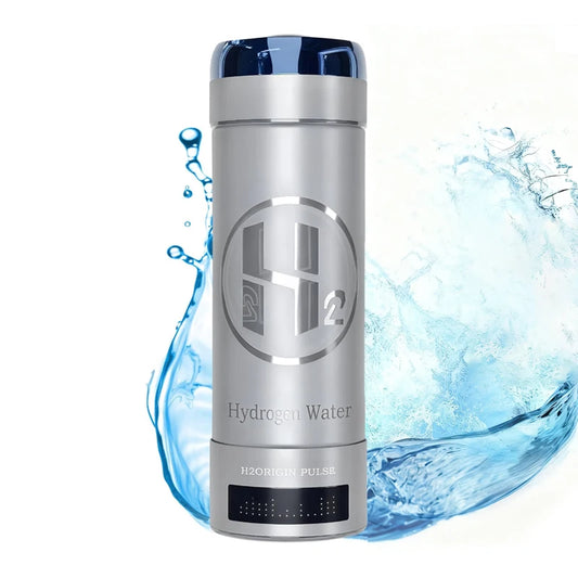 Hydrogen Water Bottle Generator 9000PPB – 3-in-1 Portable Ionizer