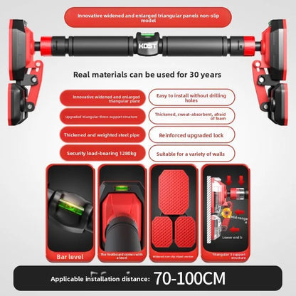 Door Pull-Up Bar - No Drill Indoor Fitness Equipment