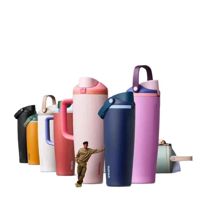 Owala 40oz Insulated Water Bottle - Stainless Steel
