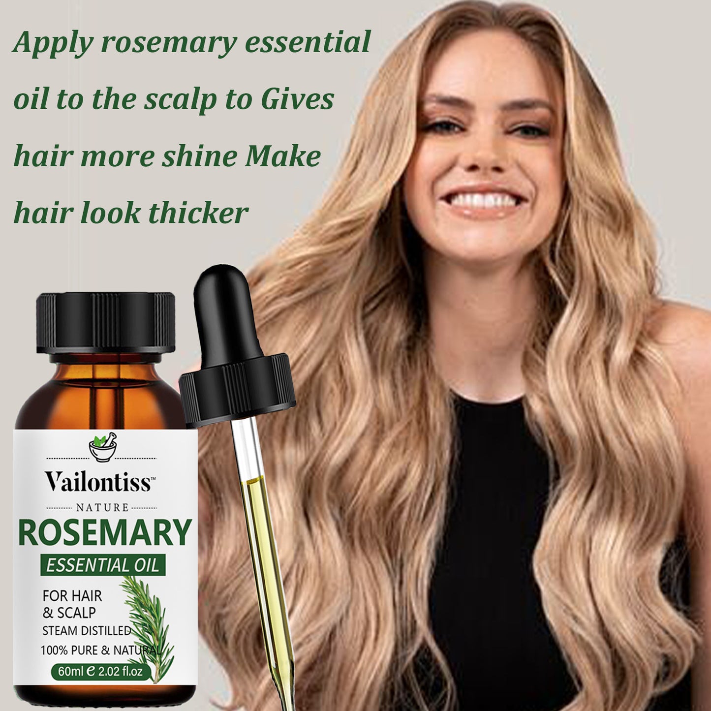 Rosemary Hair Growth Oil - Strengthening Treatment 60ml